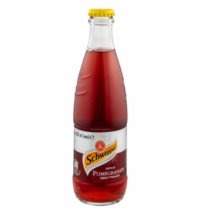 Напиток Schweppes Гранат безалкогольный сильногазированный 250мл стекло