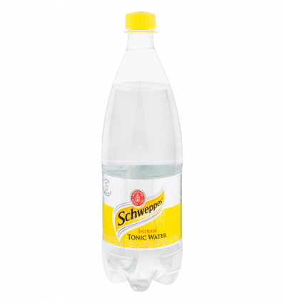 Напій Schweppes Indian Tonic Water безалкогольний сильногазований 1л