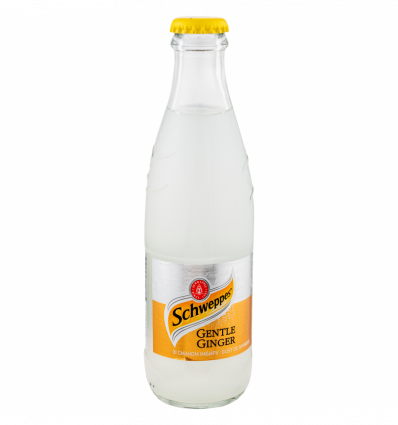 Напиток Schweppes Gentle Ginger безалкогольный сильногазированный 250мл стекло