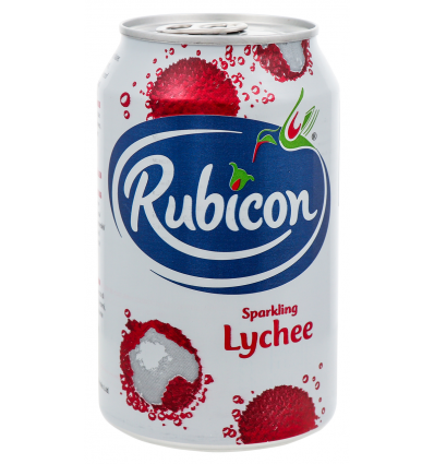 Напиток Rubicon Lychee безалкогольный сокосодержащий 330мл жестяная банка