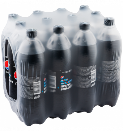 Напиток Pepsi Black безалкогольный сильногазированный 1л*12