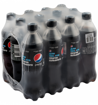 Напій Pepsi Black безалкогольний сильногазований 12х500мл