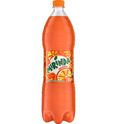 Напій безалкогольний Mirinda Orange сильногазований 1,5л