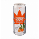 Напій безалкогольний Joy Hemp Water зі смаком канабісу та апельсина бляшана банка 0,33л