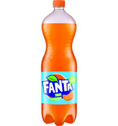Напій Fanta Мандарин безалкогольний сильногазований 1,5л