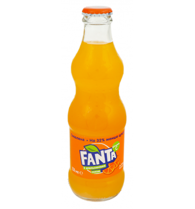 Напій Fanta безалкогольний сильногазований скло 250мл