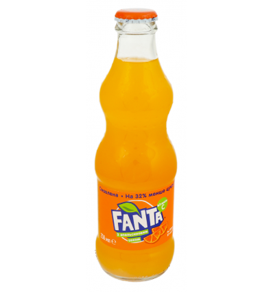Напиток Fanta стекло безалкогольный сильногазированный 250мл*12