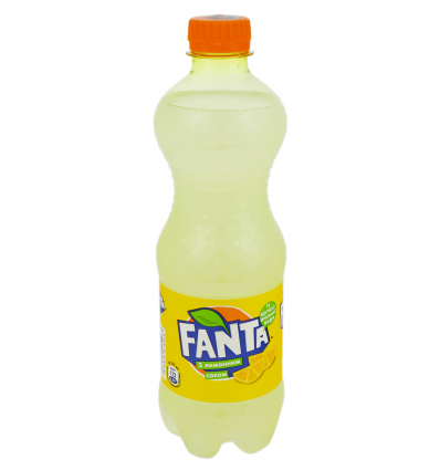 Напиток Fanta Лимон безалкогольный сильногазированный 0.5л*12