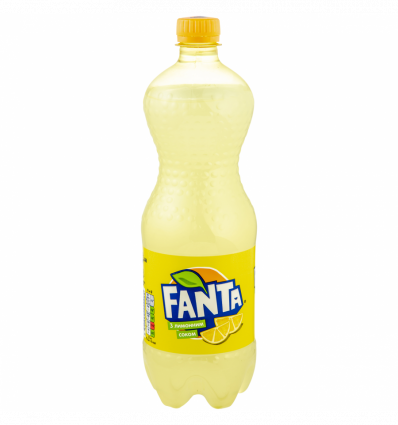 Напій Fanta Лимон безалкогольний сильногазований 1л