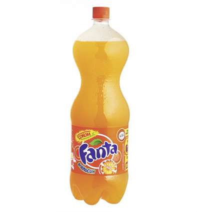 Напій Fanta Апельсин безалкогольний сильногазований 2л