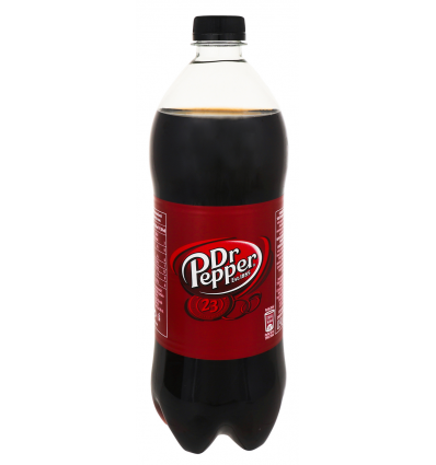 Напиток Dr Pepper безалкогольный тонизирующий слабогазированный 0,9л