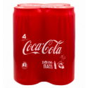 Напій Coca-Cola безалкогольний сильногазований бляшана банка 330мл*4