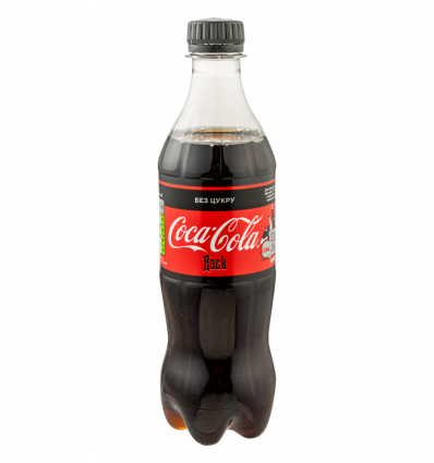 Напиток Coca-Cola Zero безалкогольный сильногазированный 500мл