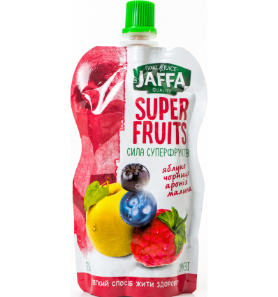 Десерт фруктовый Jaffa Super Fruits Смузи 120г дой-пак