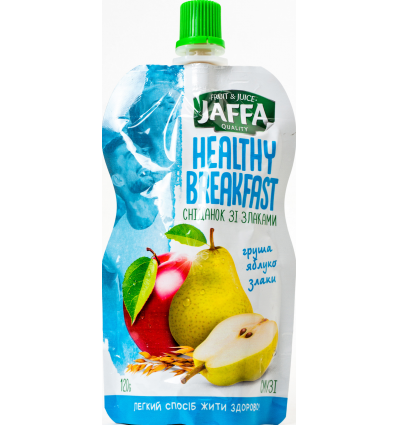 Десерт фруктовый Jaffa Healthy Breakfast Смузи 120г дой-пак