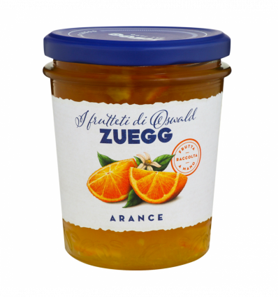 Джем Zuegg апельсиновий пастеризований 330г