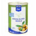 Оливки Fine Food зеленые с косточкой крупные 420г
