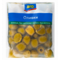 Оливки Aro зеленые без косточки консервированные 160г*3шт 480г