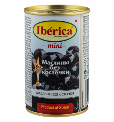 Маслини Ibérica без кісточки 300г