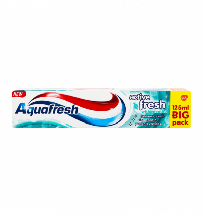 Паста зубна Aquafresh Заряд свіжості з ментолом 125мл