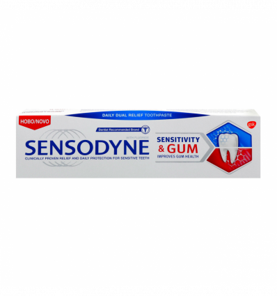 Зубная паста Sensodyne Чувствительность зубов и защита десен 75мл