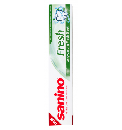 Зубна паста Sanino Fresh Тривала свіжість подиху 100мл