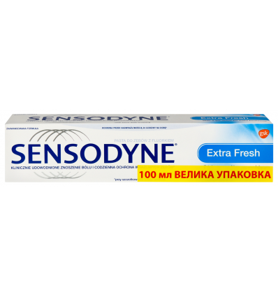 Зубна паста Sensodyne Extra Fresh 100мл