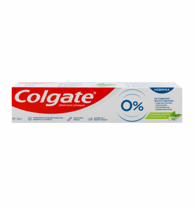 Зубна паста Colgate Підбадьорлива свіжість 0% 130г