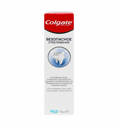 Зубна паста Colgate Безпечне відбілювання 75мл