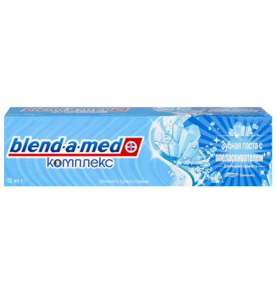Зубна паста Blend-a-med 2в1 Комплекс 7 з ополіскувачем 100мл