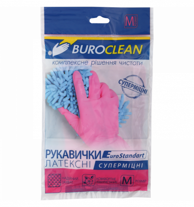 Перчатки хозяйственные суперпрочные Buroclean, размер M