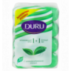 Мыло туалетное Duru Soft Sensat Крем и Зелений чай 90г*4шт 360г