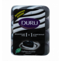 Туалетное крем-мыло Duru 1+1 Активированный уголь 4*90г/уп