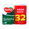 Туалетная бумага Ruta Selecta premium трехслойная, 32 рул