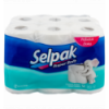 Туалетная бумага Selpak трехслойная, 12 рул