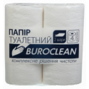 Туалетная бумага целюлозная Buroclean двухслойная, 4 рул