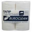 Туалетний папір целюлозний Buroclean двошаровий, 4 рул