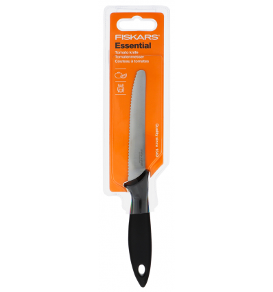 Нож Fiskars Essential для томатов 12см 1шт