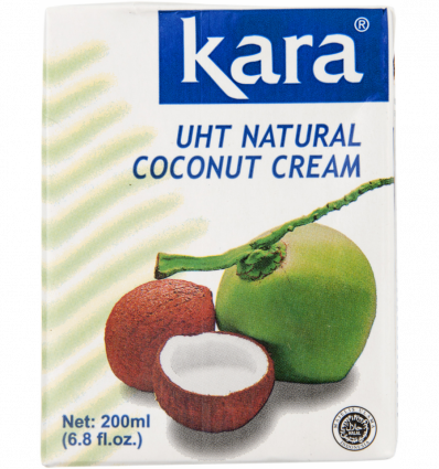 Сливки Kara кокосовые ультрапастеризованные 24-26% 200мл