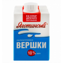 Вершки Яготинські ультрапастеризовані питні 10% 500г