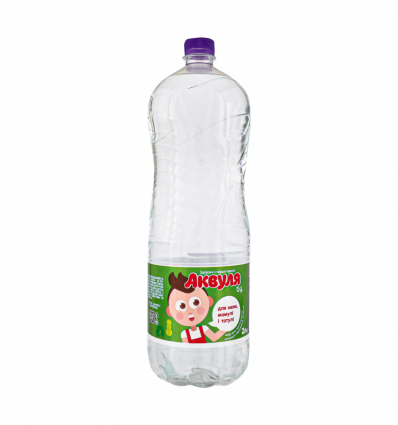 Вода Аквуля для дитячого харчування та пиття негазована 2л