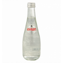 Вода Evian мінеральна негазована у склі New 0,33л