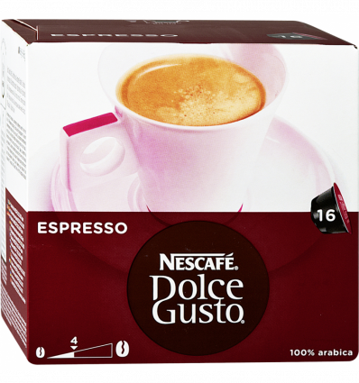 Кофе Nescafe Dolce Gusto Espresso для кофе машин 6г*16шт 96г