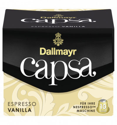 Кава Dallmayr Espresso vanilla в капсулах 10шт 56г