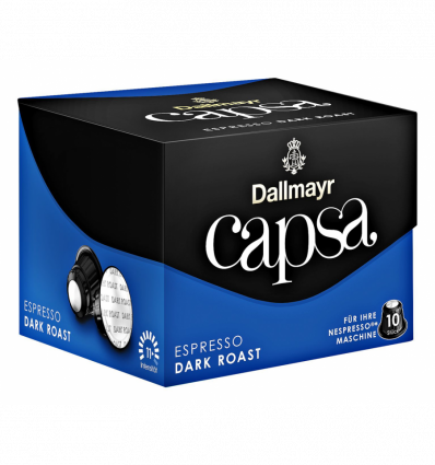 Кава Dallmayr Espresso Dark roast в капсулах 10шт 56г