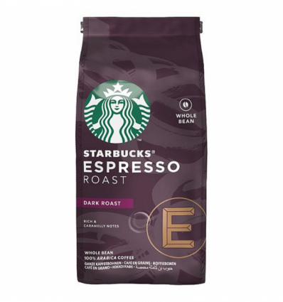 Кава Starbucks Espresso зернова 200г