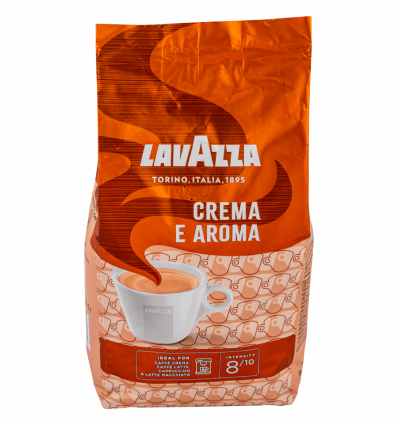 Кава Lavazza Crema e Aroma натуральна смажена в зернах 1кг