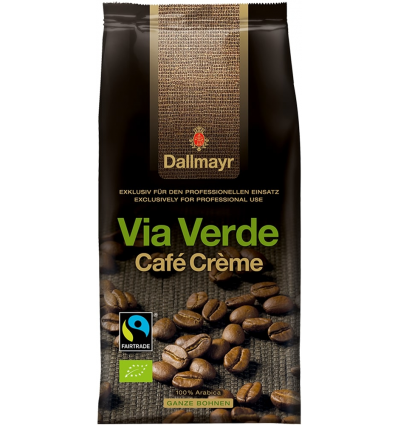 Кофе Dallmayr Via Verde Cafe creme зерновой 1кг