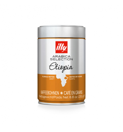 Кофе ILLY в зернах моноарабика Эфиопия 250г