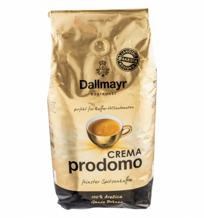 Кава Dallmayr Crema Prodomo натуральна смажена у зернах 1кг